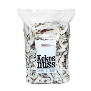 Bio Kokosnuss-Streifen getrocknet - Mahler & Co. - 1 kg